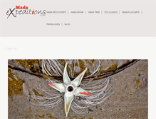 Tablet Screenshot of mada-expeditions.com